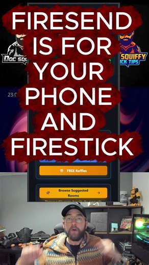 Get FIRESEND on your PHONE aswell as your FIRESTICK! #firetvstick #fyp #firesticktips #firesticktv #firestick | Doc Squiffy & Squiffix