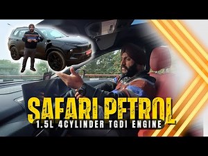 2026 Tata Safari Petrol Review 🚗 | New 1.5L TGDI Engine | Game Changer or Risky Move? 😲🔥 #motorbyte