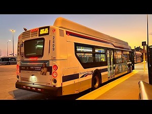 Brampton Transit 2024 New Flyer XDE40 #2409 | Route 5 Bovaird Westbound