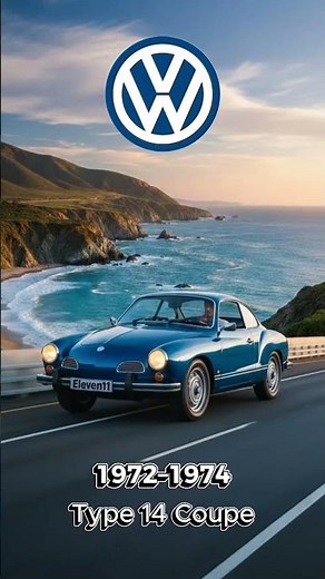 Volkswagen Karmann Ghia Evolution 1955–1974