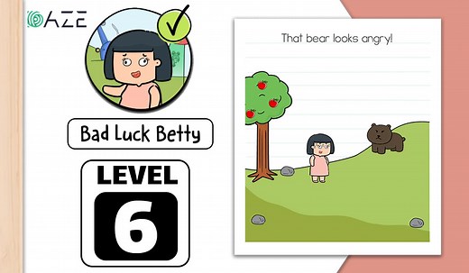 Brain Test 2 Bad Luck Betty Level 6 Answer