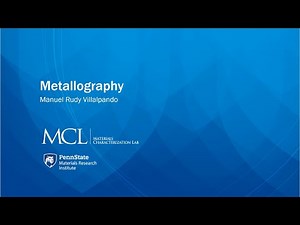 Introduction to Metallography