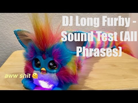 Hasbro DJ Long Furby - Factory Test Mode (All Phrases) ✨