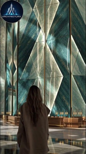 Ep6. Modern Skyscraper Lobby | Inside Sleek & Futuristic Interiors #futuristicarchitecture