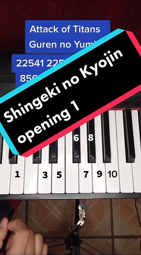 Shingeki no Kyojin Opening 1 Piano Tutorial
