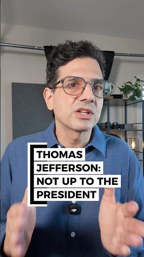 Thomas Jefferson: war is not the president’s call
