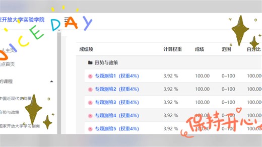 【独家秘籍】🎉一下午，轻松拿下国家开放大学实验学院！🔥 笔记分享，视频作业考试全攻略！🎓🚀 让你的学习效率瞬间飙升，成为学霸不是梦！