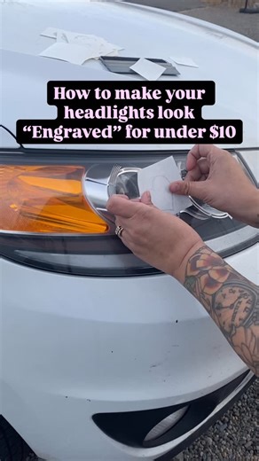 Car Decals and Accessories on Instagram: "It’s the little details for me 🖤 Is it actually engraved? No. Does it look cute and cost under $10? Absolutely and I’ll take that win every time. Comment HEARTS if you want the link 🤍 #cardecals #decals #carstickers #vinyldecals #vinylstickers"