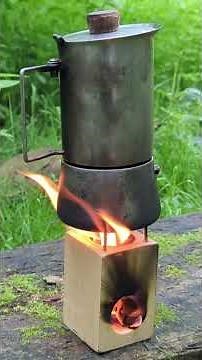 How to Make a Swedish Torch for Camping 🔥 (Easy & Portable Fire!)