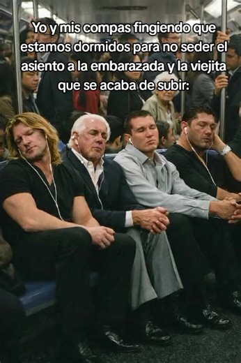 Un clásico 😴 #wwe #evolution #randyorton #tripleh #batista