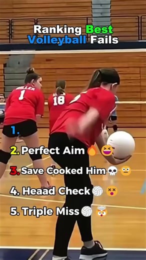 Ranking Best Volleyball Fails #volleyballfail #fails #ranking