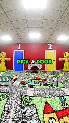 Which Door Will You Choose in the Backrooms?