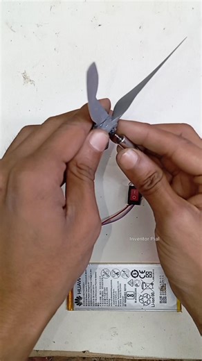 How I power a rc plan propeller with a mini coreless vibration motor