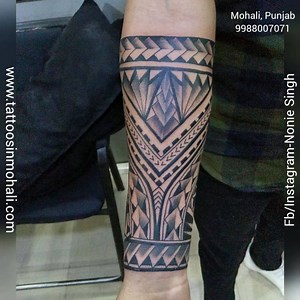 23K views · 364 reactions | Polynesian tattoo on full forearm, Australian New-Zealand cultural tattoo. Visit us for free consultation and designing ideas. www.tattoosinmohali.com WhatsApp-9988007071 | Zee Body Graphics | Facebook