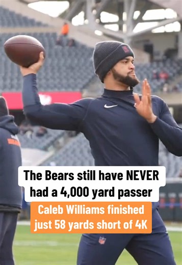 Caleb still broke the Bears single-season passing yards record 🙌 (via @Chicago Bears) #nfl #football #nflfootball #bears