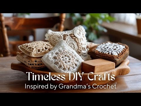 10 Timeless DIY Home Decor Crafts Inspired by Grandma’s Crochet