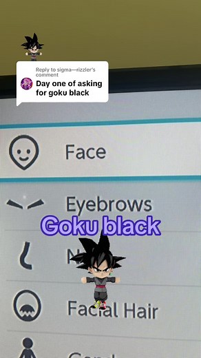 Replying to @sigma—rizzler how to make goku black as a mii #mii #nintendo #chefninja11 #anime #dragonball #goku #gokublack #dragonballsuper