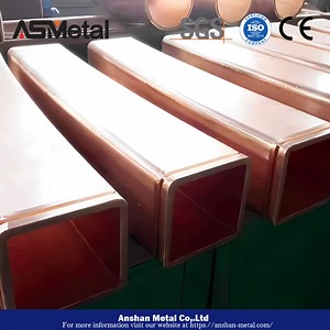 [Hot Item] Copper Mould Tube for Continuous Casting Machine Mold Crystallizer for CCM in Steel Industries Tubular Molds