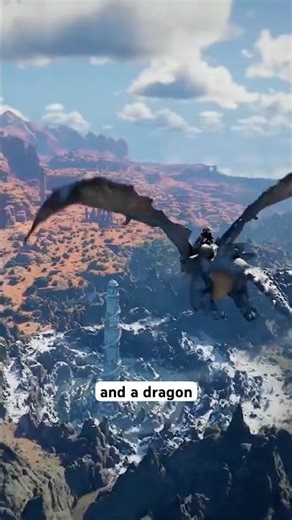 Crimson Desert has EVERYTHING 🐉🤖 #crimsondesert #gameplay #dragon #gaming #fantasy #gameofthrones