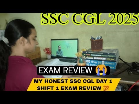 SSC CGL 2025-1st Day 1st Shift Review🔥#Ssc #ssccgl #ssccglexamreview #viral #viralvideo #ssccgl2025