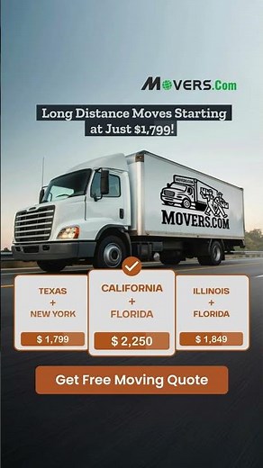 Affordable Long-Distance Moving Services | Starting at $1,799