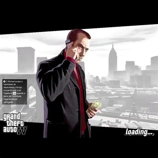 GRAND THEFT AUTO IV LOADING SCREEN