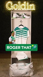KING ROGER 👑🎾 This 2016 Roger Federer Australian Open Match-Used/Signed Collection (5) - Featuring Twice-Signed Sneakers/Signed Shirt/Match-Used Duffle Bag/Socks is available in our July National Elite Auction: https://ow.ly/bspW50P9vww | Goldin