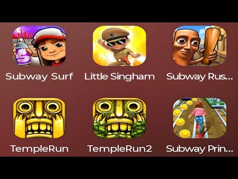 Subway Surfers 🆚 Temple Run 2 🆚 Temple Run 🆚 Little Singham 🆚 Subway Princess Runner