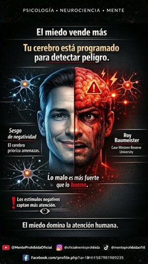 El miedo vende mejor que la felicidad