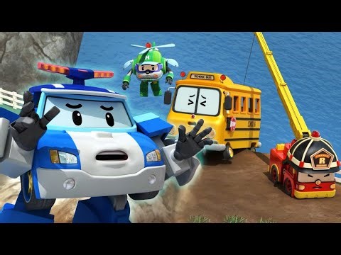 🚦 Caddeden Geçerken Geri Dönmeyin! Robocar Poli’den Güvenli Geçiş Dersi 🚓👧🛑 | Robocar Poli Türkçe