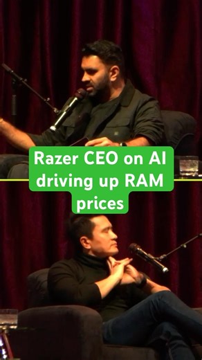 Razer CEO on AI driving up RAM prices