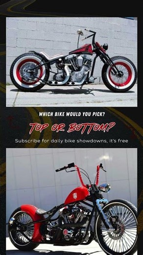 Tap for Details - Bobber Showdown: Whitewalls vs Red Ape-Hanger Ride