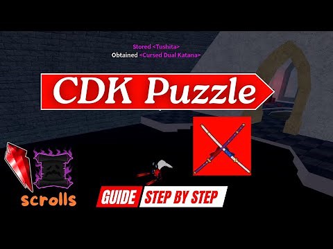 The EASIEST Way to Get CDK in Blox Fruits | Complete Guide | Puzzle | Scrolls