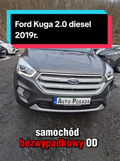 🔹 𝗙𝗢𝗥𝗗 𝗞𝗨𝗚𝗔 𝟮.𝟬 𝗧𝗗𝗖𝗶 𝟭𝟱𝟬 𝗞𝗠 🔹 diesel ⛽ 🔹 manualna skrzynia biegów 🔹 2019 🔹 przebieg: 160 354 km 🔹 2 kluczyki 🔑 Bardzo ładne, zadbane wnętrze, wygodne auto na co dzień i w trasę. Świetna propozycja dla rodziny 👨‍👩‍👧‍👦 ✅️nawigacja ✅️kamera cofania ✅️bluetooth ✅️tempomat ✅️panoramiczny dach ✅elektryczna klapa ️✅️czujniki parkowania 📩 Zainteresowanych zapraszamy do kontaktu Jak zawsze – 𝗸𝘁𝗼 𝗽𝗶𝗲𝗿𝘄𝘀𝘇𝘆, 𝘁𝗲𝗻 𝗸𝘂𝗽𝘂𝗷𝗲 𝗶 𝗷𝗲𝘇́𝗱𝘇𝗶 😎🚗 ☎️ 537 976 699 K