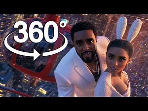 360° P. Diddy's SHOCKING White Party Escape EXPOSED!
