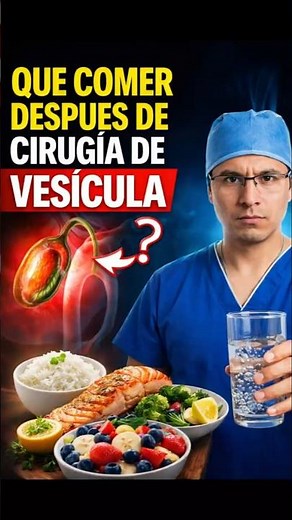 Esto es lo que debes comer post-operatorio #nutricion #salud #tips