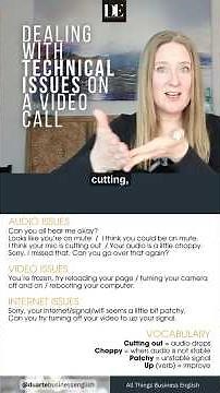 What to Say When Tech Fails in a Meeting | Business English