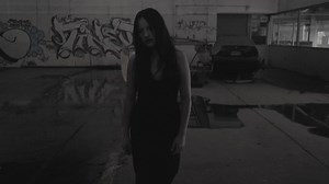 Scary woman ghost walking  - Free Stock Video