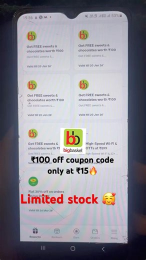 ₹100 free big basket shopping 🛍️ coupon codes 🔥