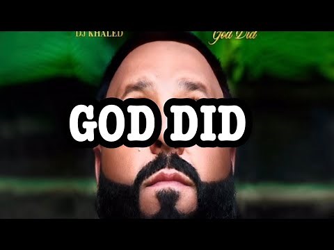 DJ Khaled - God Did Lyrics ft. Rick Ross, Lil Wayne, JAY-Z, John Legend & Fridayy