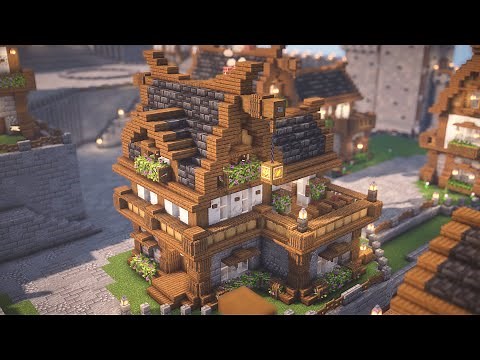 Minecraft 1.21 | How To Build A Medieval Bakery