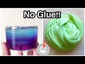 Testing Popular Ways How To Make No Glue Slime Under 5 Minutes!! 500K Subscriber Special!!