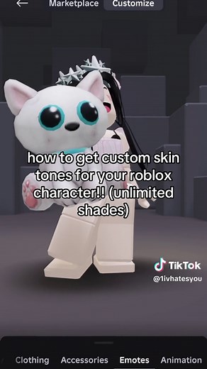 How to Get Custom Skin Tones for Roblox Characters