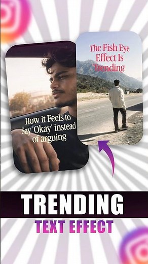 Instagram Viral Text Reels Tutorial 🔥