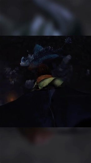 Hiccup & Toothless Epic Dive Bomb- #toothless #nightfury #httyd #reddeath #shorts