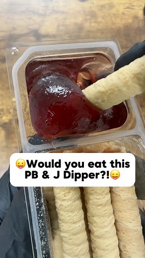15K views · 73 reactions | 樂Would you eat this PB&J Dipper?!樂 #reels #viral #satisfying #asmr #explorepage #candies #funny | Poppin Candy | Facebook