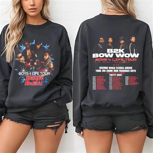 B2K Style 2026 Music Shirt, 2000s R&B Fan Graphic T-shirt, Sweatshirt and Hoodie - Etsy Canada