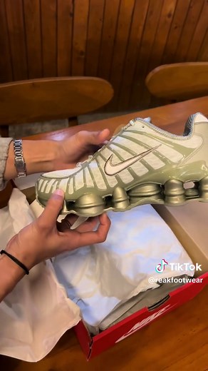 Nike W Shox TL Light Army Resmi dan 100% Authentic