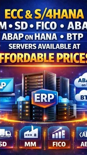 SAP Modules Of ALL ECC&S4HANA Access#sap #sapserver #shorts #viral #trending #ytshorts #ytviral #yt