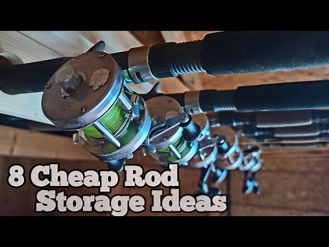 8 Rod Storage HACKs ( cheap )